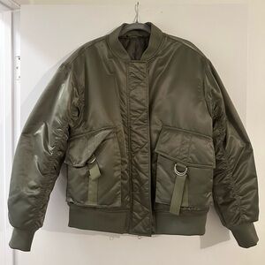NWOT & OTHER STORIES GREEN BOMBER